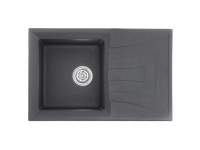 Мойка кухонная HAIBA HB8104-G228 GRAY 780x500x200 (HB0988)