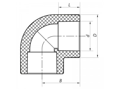 Угол 90 63 PPR KOER K0024.PRO (KP0029)