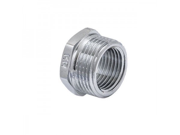 Футорка 3/4"х1" (хром) KOER KF.F0810.CHR (KF0132)