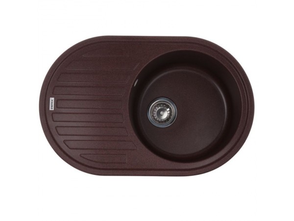 Мийка кухонна ZERIX ZS-7750R-12 Коричнева (ZX4560)