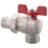 Кран с американкой Roho R106-075 - 3/4" угловой (RO0090)
