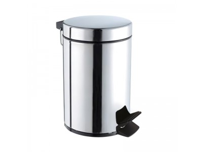 ZERIX PLAIN MB0103 Ведро 3 л (цв. хром) (8 шт/ящ)