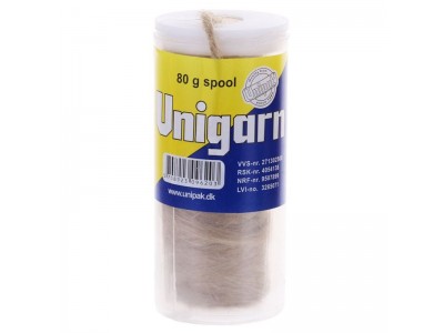 Лён сантехнический UNIPAK Unigarn 80г. (катушка в контейнере) (UP0587)