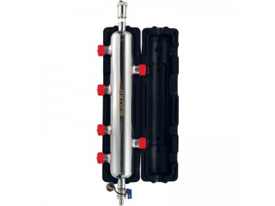 Гидрострелка KOER KR.S1032 4/2 (с воздухоотвод. и дренаж. краном) 1" НР SUS304 (KR2959)