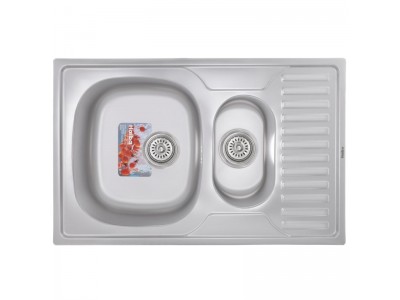 Мойка кухонная HAIBA 78x50 ARMONIA (satin) (HB0650)