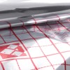 KOER KR.8017 Пленка теплоотражающая металлизированная с разметкой 45 мкр, РУЛОН 50 м