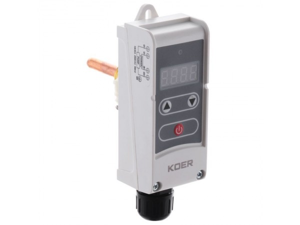Термостат электрический погружной KOER KR.1353E (+5…+80*C) (KP2780)