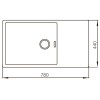 Мойка MIXXUS MX7844-200x1.2-SATIN (MX0560)