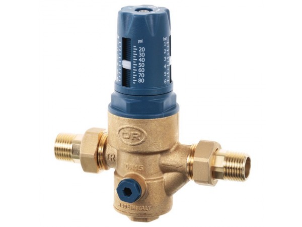 Редуктор давления Roho R1202-050 - 1/2" НН, PN25 (1-6 бар) мембранный (RO0145)
