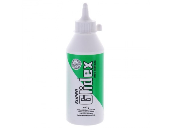Смазочный состав для сборки канализации UNIPAK Super Glidex 400г. (в бутылке) (UP0577)