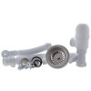 Мойка кухонная ZERIX ZS-6243S-09 Серая (ZX4575) Мойка кухонная ZERIX ZS-6243S-09 Серая (ZX4575)
