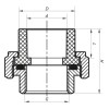 Зганяння-американка ВР 63x2F PPR KOER K0134.PRO (KP0169)