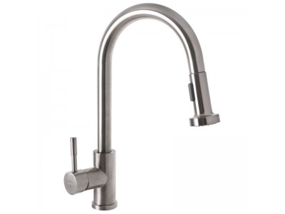 Смеситель для кухни ZERIX LR76005-1 с выдвижной лейкой (LL1200)