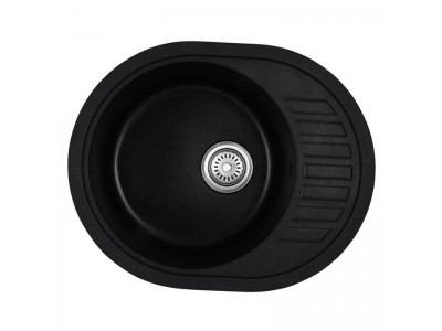 Мойка кухонная HAIBA HB8311-G226 BLACK 570x450x180 (HB0979)