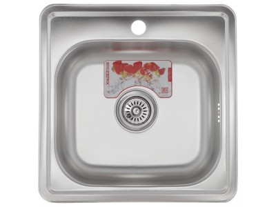 Мойка кухонная ZERIX Z4848-06-160D (decor) (ZM0558)