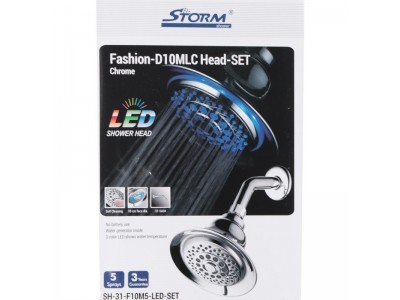 Лейка STORM SH-31-F10M5-LED-SET (ST0019)