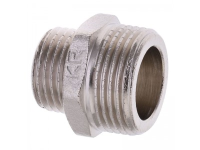 Ниппель редукционный KOER KF.N0608 - 1/2"х3/4" (KR2994)