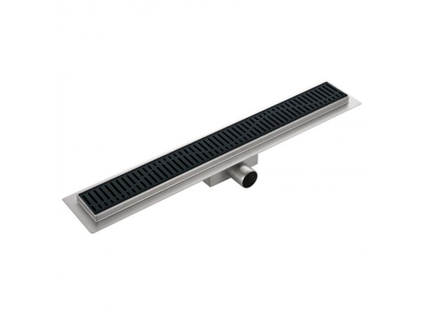 Душевой трап из нержавеющей стали SUS304 KOER FD35-70x600 Black (KR3272)