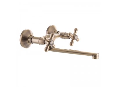 Смеситель для кухни HAIBA DOMINOX 361 бронзовый (HB0092)