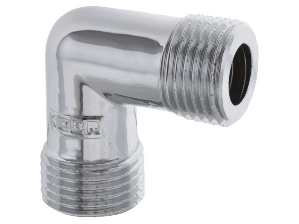 Кут 1/2'' ПН (хром) KOER KF.L06M.CHR (KF0130)