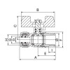 Кран шаровый EUROPRODUCT EP.501 WING 16x1/2M (EP6040)
