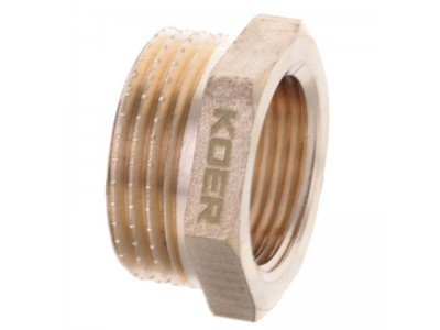Футорка 3/4''х1'' KOER KF.F0810.WN (БЕЗ НИКЕЛЯ) (KR3036)
