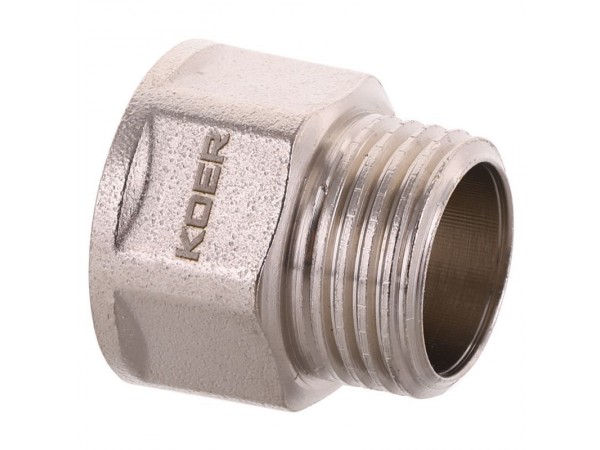 Удлинитель KOER WM.E06-15.WN - 1/2"-15мм (KR3002)
