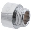 Подовжувач 1/2"-15мм (хром) KOER KF.E06-15.CHR (KF0093)