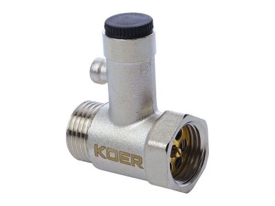 Предохранительный клапан для бойлера 1/2” KOER KR.1039 (KR2674)