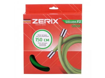 Шланг силіконовий ZERIX F12 Green (150 см) (ZX2999)
