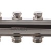Колекторний блок із термостатичними клапанами KOER KR.1100-06 1”x6 WAYS (KR2632)