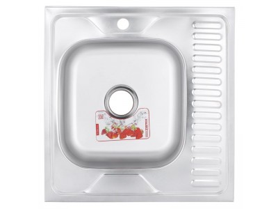Мойка кухонная ZERIX Z6060L-04-160E (satin) (ZM0567)
