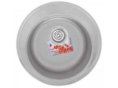 Мойка кухонная HAIBA 490 (satin) (HB0534)