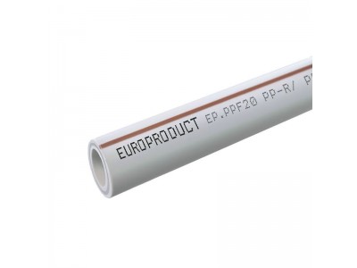 EUROPRODUCT PPR Труба Композит БАЗАЛЬТ 40x6,7 (20 м/кулек)