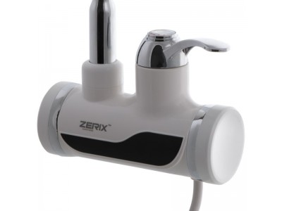 Проточный водонагреватель ZERIX ELW02-EFWP (с индик. темп. и УЗО) (ZX2806)