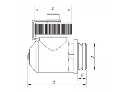 Кран сливной 1/2” KOER KR.1038 (KR2673)