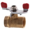Кран кульовий СК 1/2" ГГБ Б/Н art. 602 (WP0132)