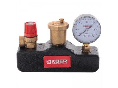 Группа безопасности 1" (в термоизоляционном кожухе) KOER KR.105PT (KR2753)