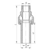 Разборное резьбовое соединение НР 32x1M PPR KOER K0239.PRO (KP2604)