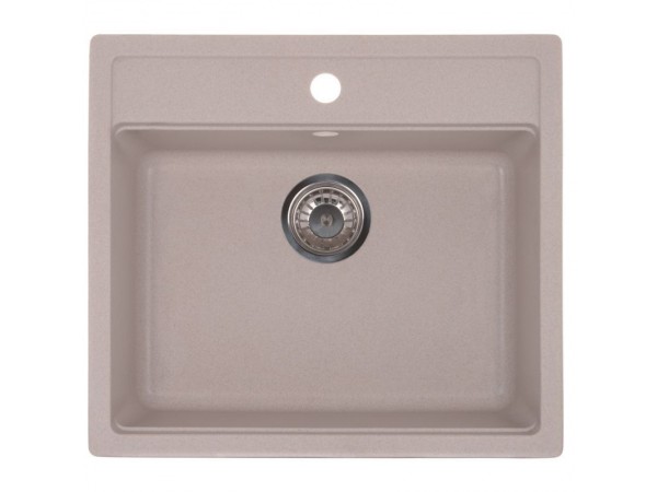 Мойка кухонная ZERIX ZS-5751S-06 Бежевая (ZX4597)
