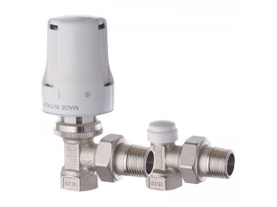 Комплект для подключения радиатора Roho R5150-050K - 1/2" угловой (RO0116)