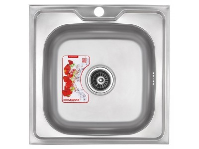 Мойка кухонная ZERIX Z5050-06-160MD (micro decor) (ZS0581)