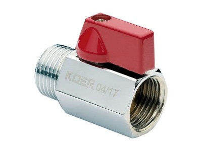 Кран "МИНИ" 1/2" ГШБ KOER KR.401 (KR0156)