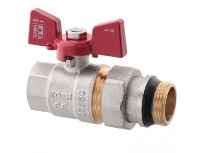 Кран с американкой 3/4" "антипротечка" (KOER KR.227-Gi) (KR0191)