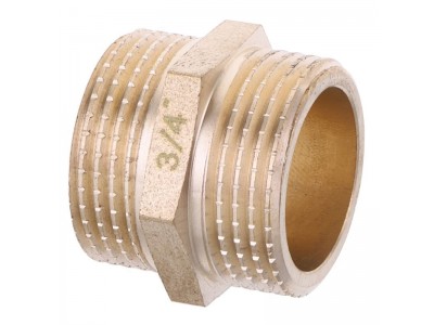 Ниппель 3/4' 'KOER WM.N08.WN БЕЗ НИКЕЛЯ (KR2991)