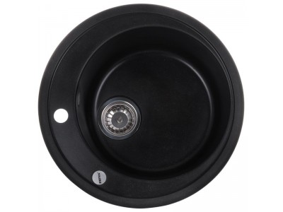 Мойка кухонная ZERIX ZS-510R-14 Черный металлик (ZX4538)