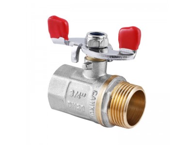 Кран шаровый СК 3/4" ГШБ ART.607 (SK0101)