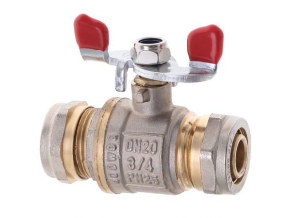 Кран кульовий WATERPRO WING 20x20 (MA0120)