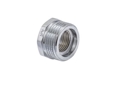 Футорка 1/2"х1" (хром) KOER KF.F0610.CHR (KF0131)