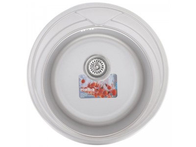 Мойка кухонная HAIBA 510 (satin) (HB0654)